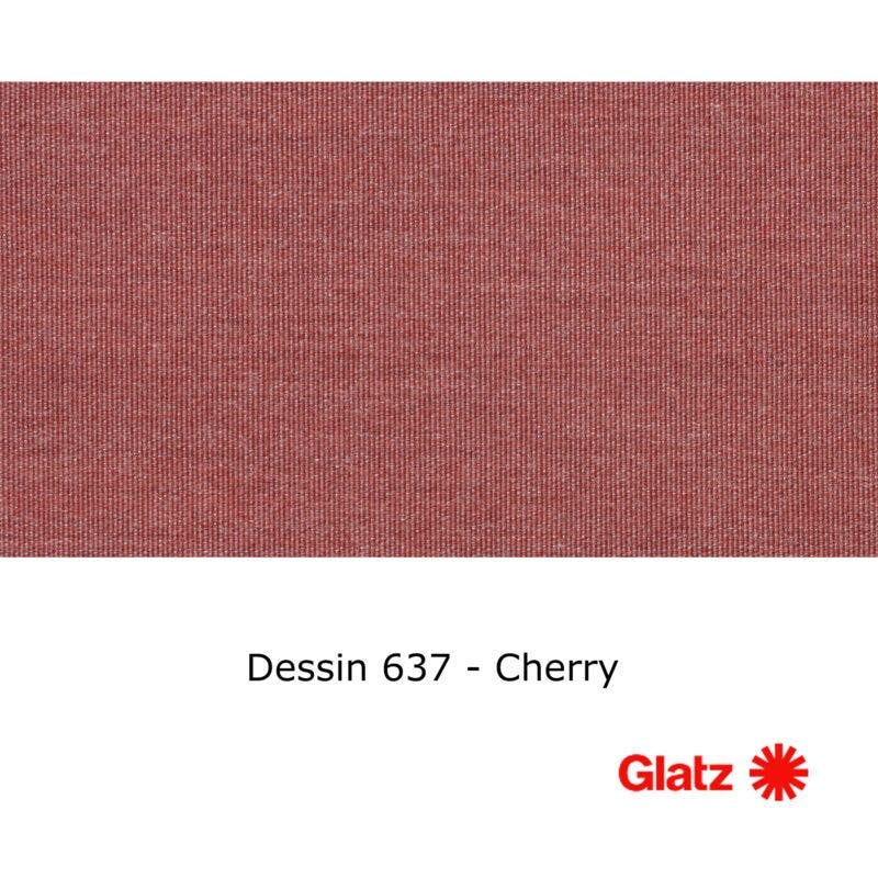 GLATZ Stoffmuster Dessin 637 Cherry