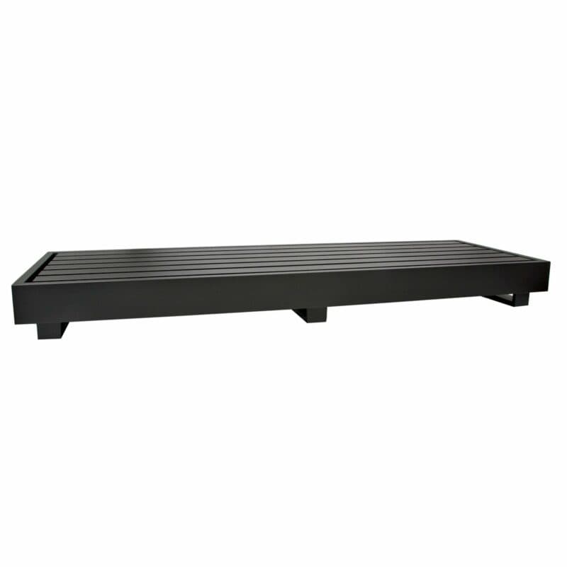 Jati&Kebon "Bari" 3-Sitzer Basismodul, Aluminium eisengrau